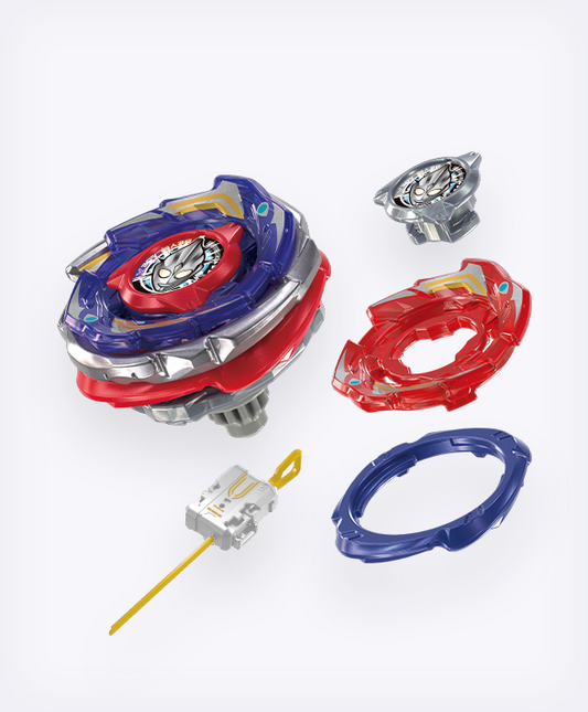 Takara Tomy BEYBLADE X CX-00 TigaRage FT3-60T – Ultraman Tiga Collaboration