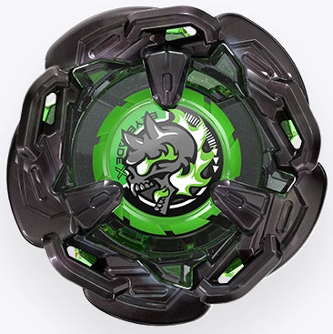 Takara Tomy BEYBLADE X UX-00 HellsChain 5-60HT (Metal Coat: Black) – B4 Limited Booster