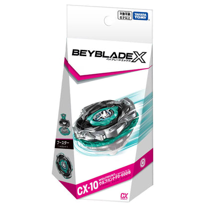 Takara Tomy Beyblade X CX-10 Wolf Hunt F0-60DB