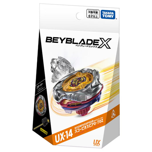 Takara Tomy BEYBLADE X UX-14 ScorpioSpear 0-70Z