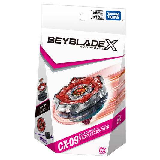 Takara Tomy Beyblade X CX-09 Soleclipse D5-70TK