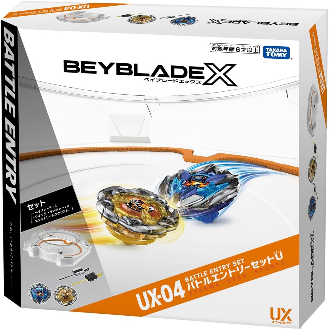 Takara Tomy BEYBLADE X UX-04 Battle Entry Set U