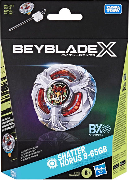 Hasbro BEYBLADE X Shatter Horus 9-65GB – BX Infinity Starter Pack