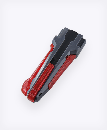 Takara Tomy BEYBLADE X BX-41 Rubber Custom Grip – Gunmetal Ver.