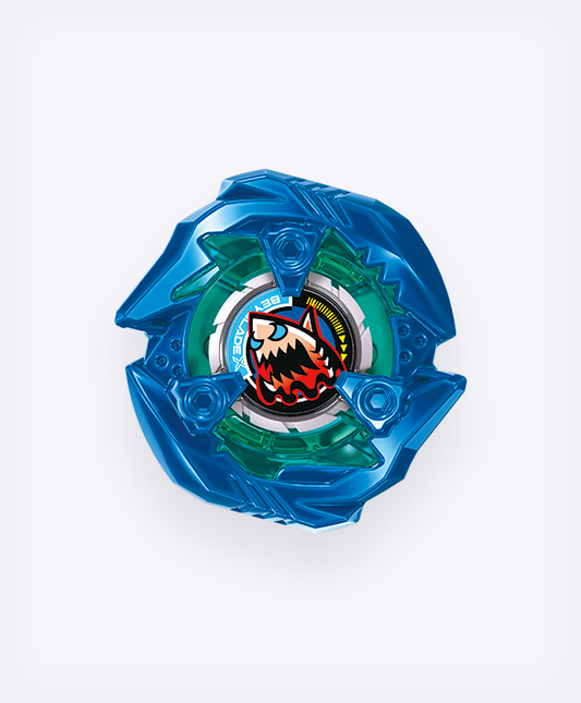 Takara Tomy BEYBLADE X BX-48-02 SharkEdge 4-70E (Metal Coat: Blue)