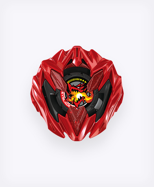 Takara Tomy BEYBLADE X BX-48-05 DranBuster 2-80Q (Metal Coat: Red)