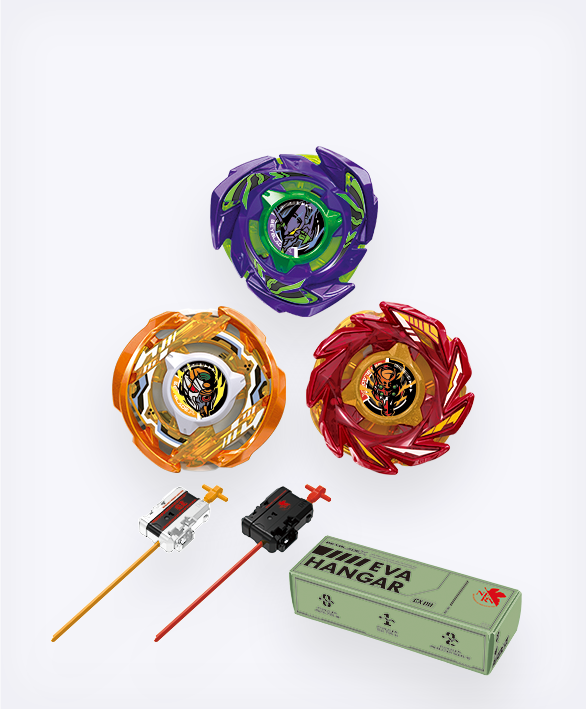 Takara Tomy BEYBLADE X CX-00 Evangelion Deck Set