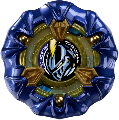 Takara Tomy BEYBLADE X UX-00 KnightMail 3-85BS (Metal Coat: Navy) – B4 Limited Booster
